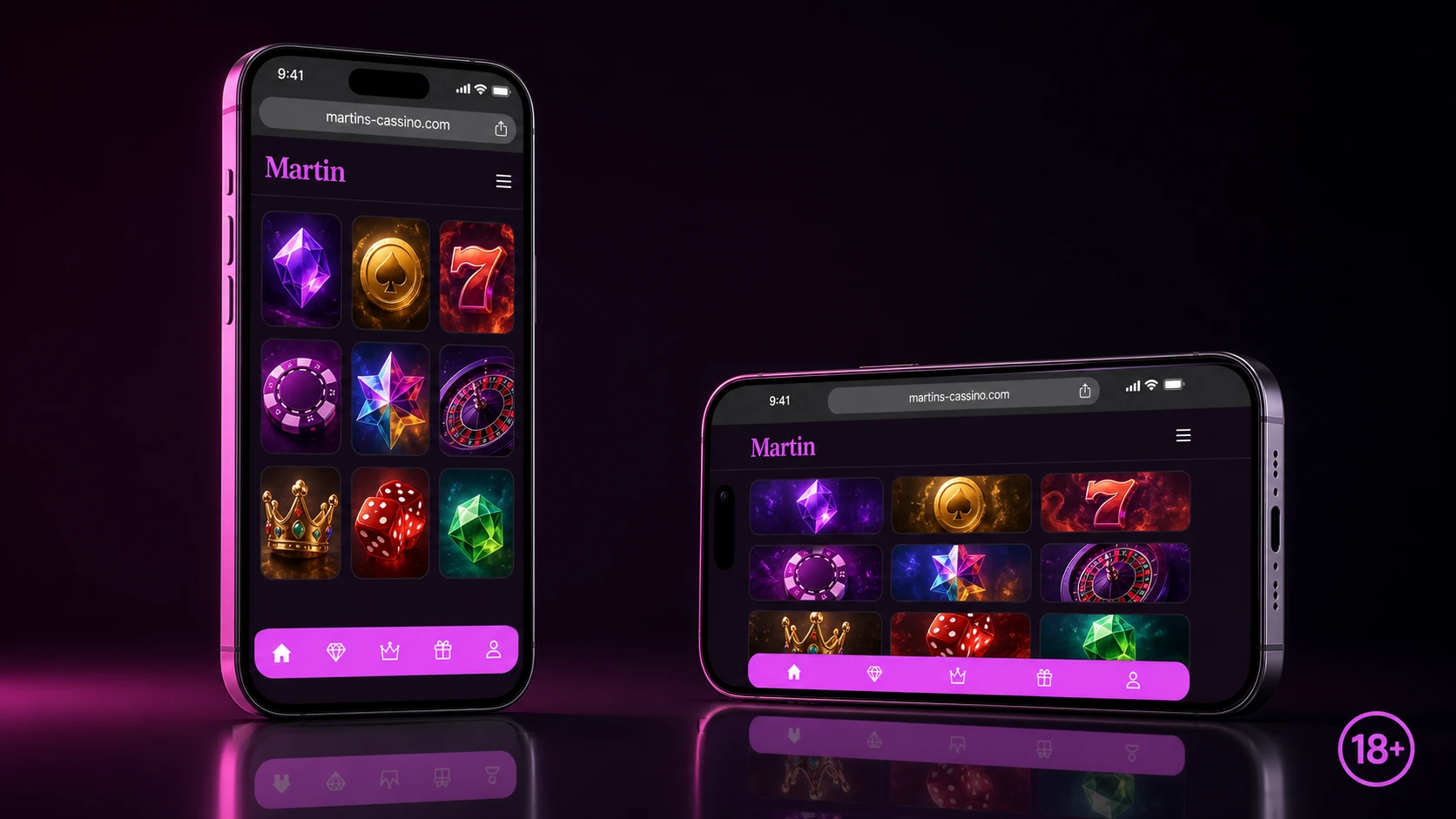 Martin Casino iOS auf iPhone und iPad
